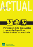 N� 61: Percepci�n de la desigualdad y demanda de pol�ticas redistributivas en Andaluc�a