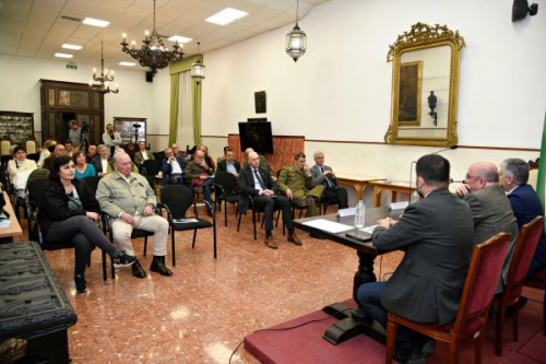 Presentación de Andalucía en la Historia en la Delegación de Defensa en Andalucía