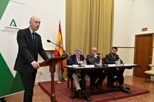 Presentación de Andalucía en la Historia en la Delegación de Defensa en Andalucía