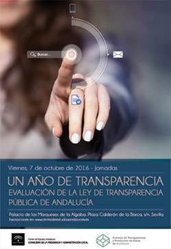 Jornadas 'Un año de transparencia'