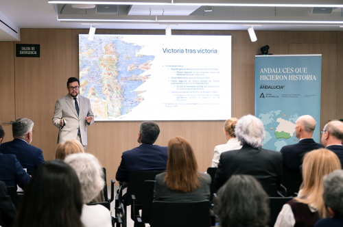 Segunda sesión del ciclo «Andaluces que hicieron Historia»