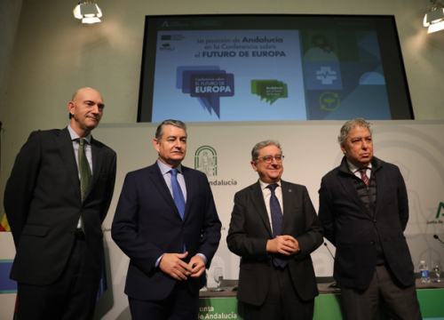 Resultados de las acciones acometidas en el marco de la iniciativa ‘Andalucía por el futuro de Europa’