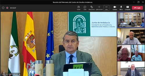 Reunión del Patronato de la Fundación Centro de Estudios Andaluces