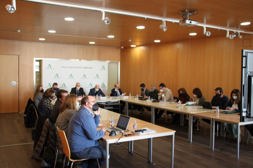 Reunión del consejo editorial de CENTRA Ciencias Sociales