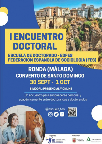 I Encuentro Doctoral de la Escuela de Doctorado-EDFES
