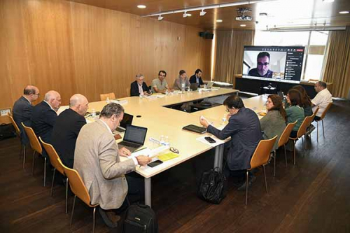 Reunión del Consejo Editorial de la línea de publicaciones científicas CENTRA Ciencias Sociales