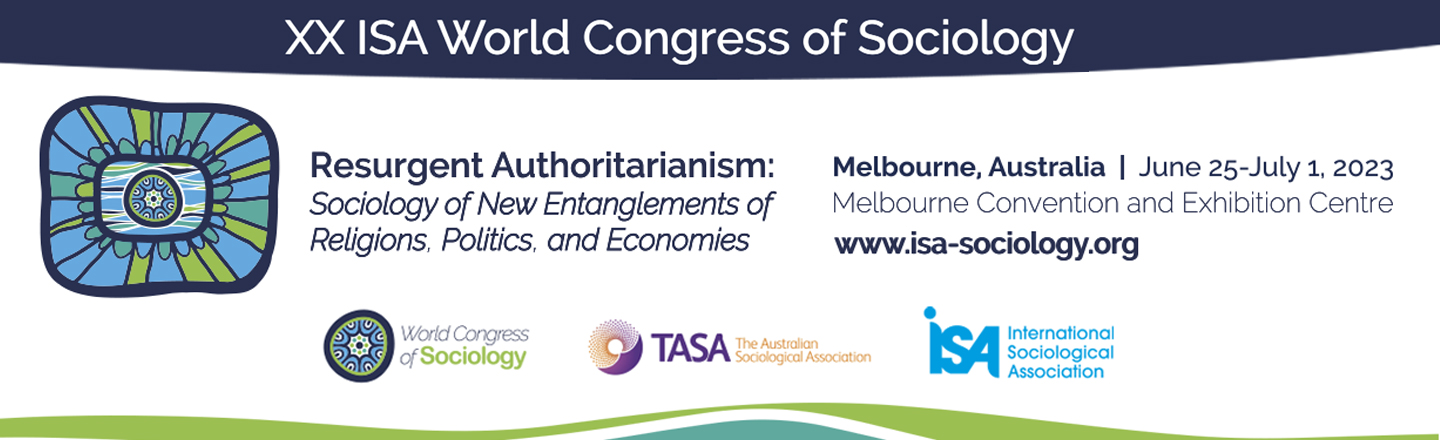 XX Congreso Mundial de Sociología Melbourne