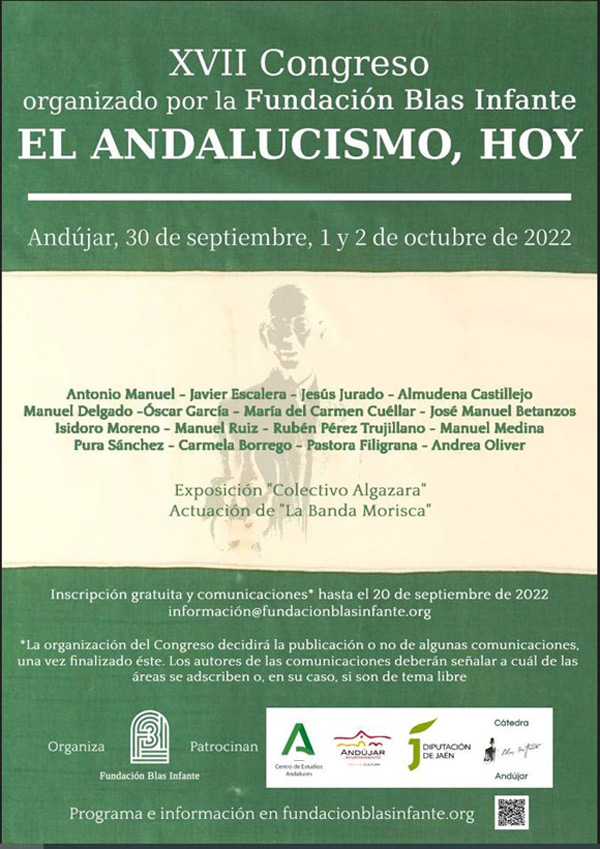 Abierto el plazo de presentación de comunicaciones para el XVII Congreso de Andalucismo Histórico