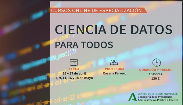Curso Ciencia de datos para todos
