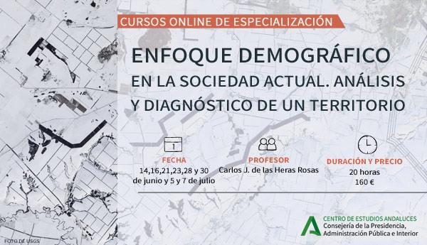 Curso El necesario enfoque demográfico en la sociedad actual. Análisis y diagnóstico de un territorio