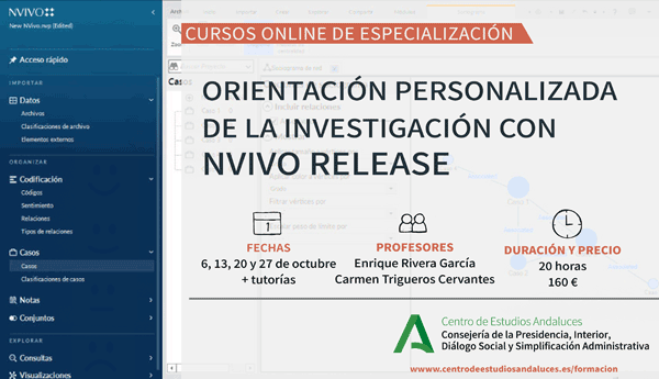 Orientación personalizada de la investigación utilizando las estrategias de análisis del software NVivo Release