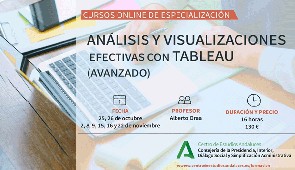 Análisis y visualizaciones efectivas con Tableau' nivel avanzado